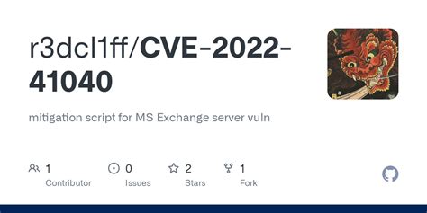 Search this website. . Cve202241040 github